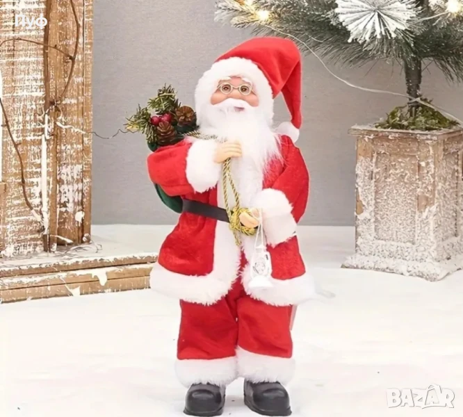 Дядо Коледа 30см. статуетка , снимка 1