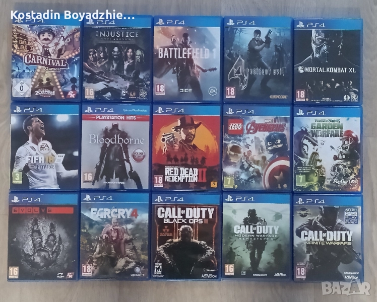 Игри за PS4, снимка 1