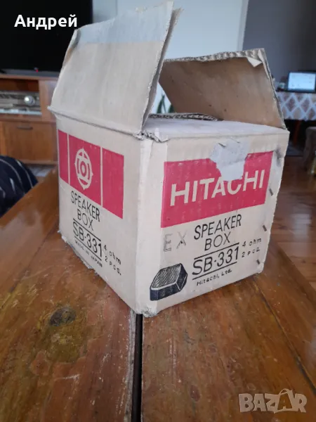 Стари автомобилни тонколони Hitachi, снимка 1