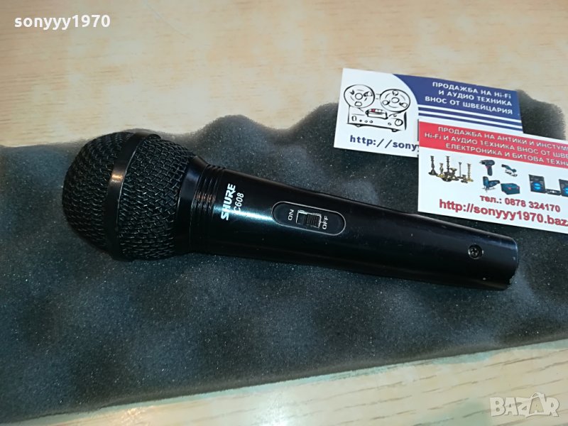 shure c608 profi microphone, снимка 1