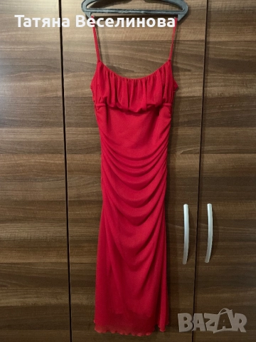 Официална червена рокля Morgan