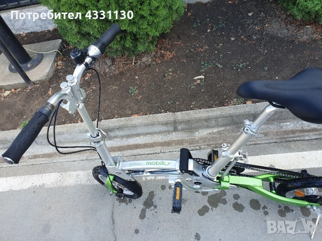 сгъваем велосипед Genius Mobiky, снимка 5 - Велосипеди - 51549139