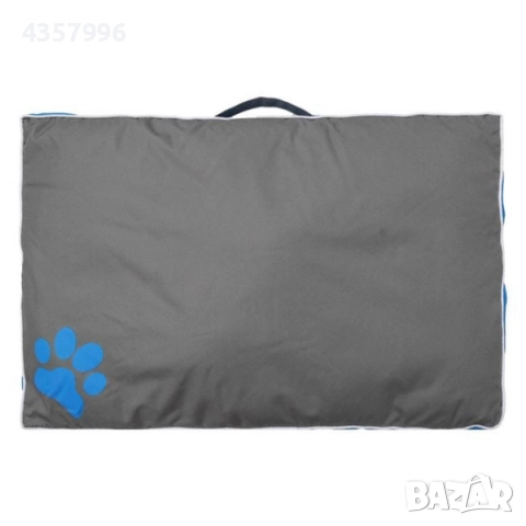 Възглавница за под за домашни любимци, 88х55х8см, Син 