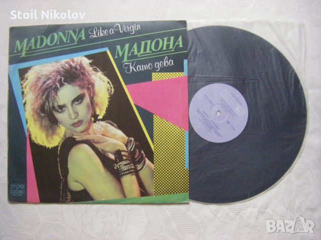 ВТА 11999 - Madonna ‎– Like A Virgin, снимка 2 - Грамофонни плочи - 34957065