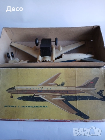 Стара руска играчка самолет., снимка 7 - Колекции - 52865206