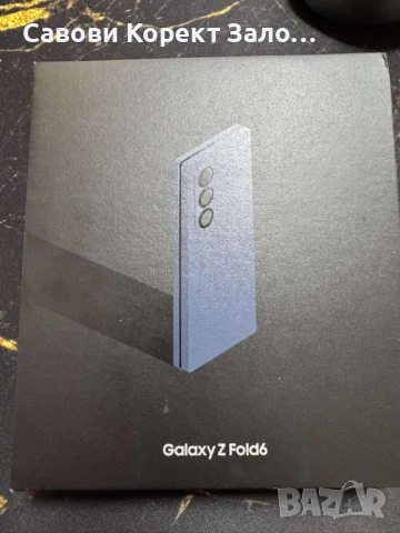 Смартфон GSM SAMSUNG GALAXY Z FOLD6 F956 NAVY 7.60 ", 1 TB, RAM 12 GB, 50+12+10 MP, 5G, снимка 1