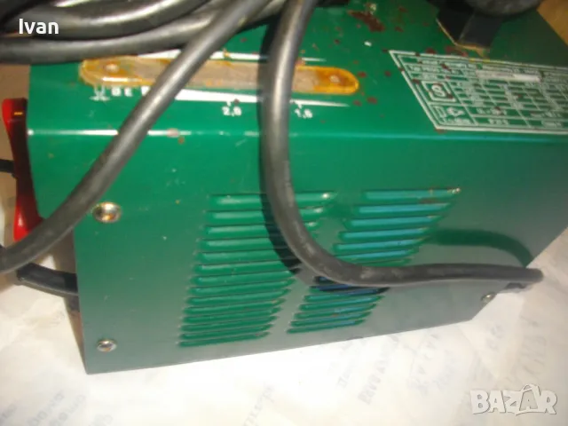 PARKSIDE 120 АМПЕРА ОРИГИНАЛЕН НЕМСКИ 2011г. ЕЛЕКТРОЖЕН ПОЧТИ НОВ ОТЛИЧЕН ЗА ЕЛЕКТРОДИ ф1,6-2,5мм, снимка 4 - Други инструменти - 48604900