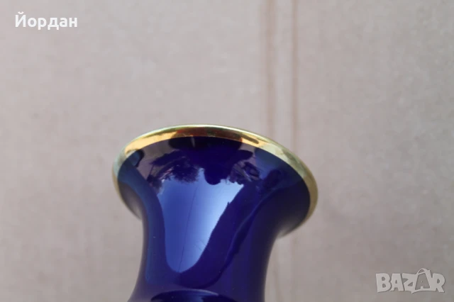 Немска порцеланова ваза ''KPM'', снимка 6 - Вази - 50606829