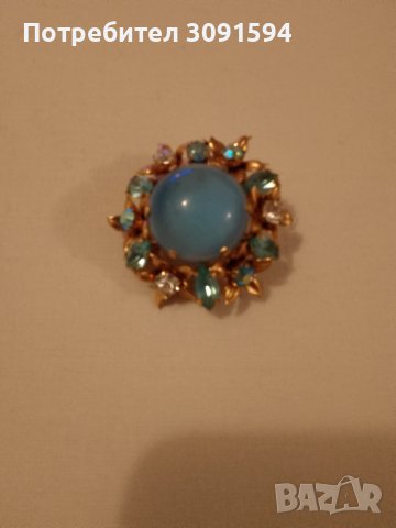 Винтидж съветска брошка Бронз, снимка 6 - Други - 44052297