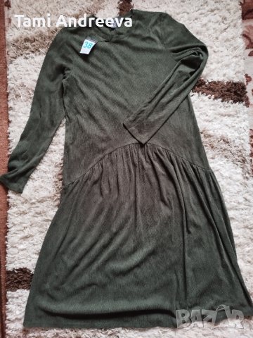 Нова зелена рокля, снимка 1 - Рокли - 43113296