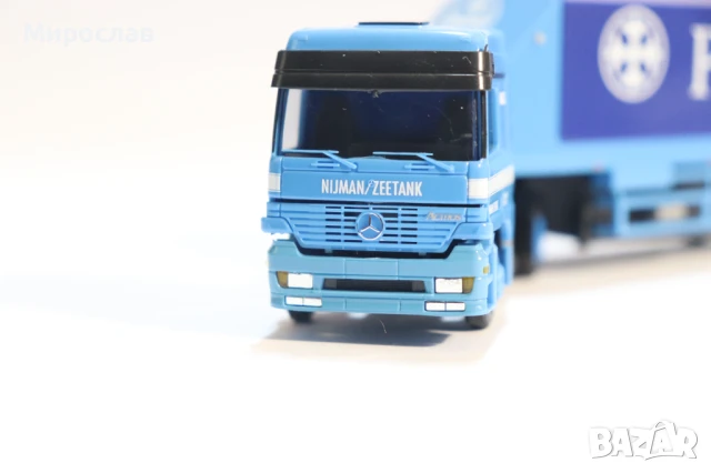 AMW H0 1/87 MERCEDES ACTROS КАМИОН МОДЕЛ ТРАНСПОРТ НА СТЪКЛО, снимка 5 - Колекции - 46582332