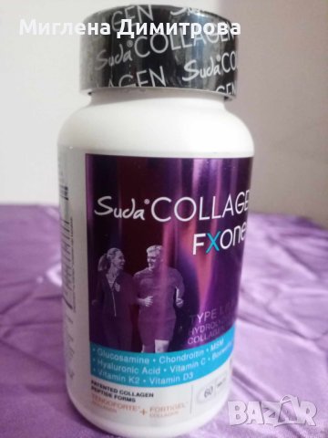 SUDA Collagen Fxone 60 таблетки , снимка 2 - Хранителни добавки - 43491181