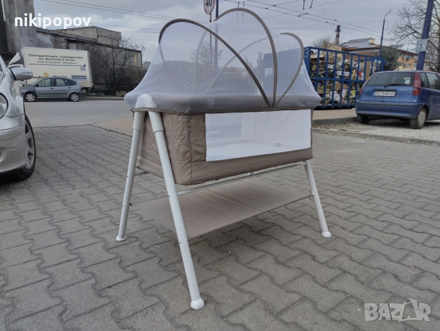 MONI Бебешко легло KALINIHTA бежов, снимка 7 - Кошарки - 53565202