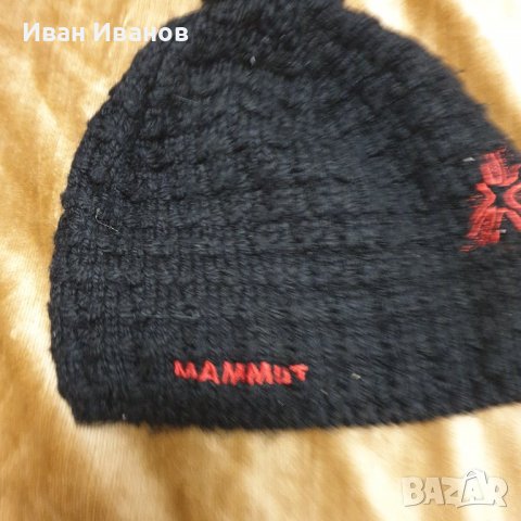 Оригинална зимна  шапка   MAMMUT , снимка 3 - Шапки - 39595744