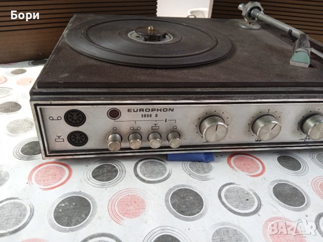 EUROPHON 5050D Грамофон с две тонколони, снимка 2 - Грамофони - 38319994