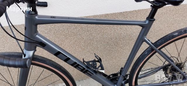 Алуминиев велосипед 28 цола Gravel CUBE NUROAD колело гравел, снимка 2 - Велосипеди - 52891942
