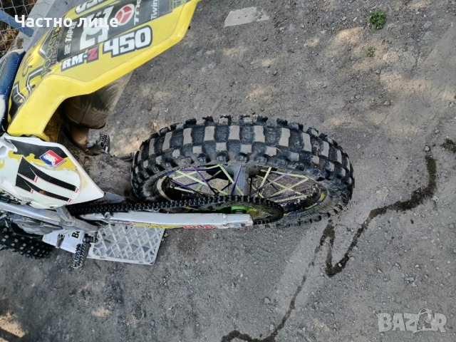 Крос Сузуки Rmz 450cc 2012г, снимка 2 - Мотоциклети и мототехника - 52014547