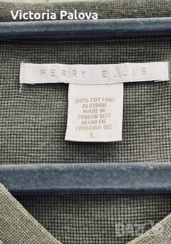 Оригинална мъжка тениска PERRY ELLIS USA, снимка 3 - Тениски - 52064103