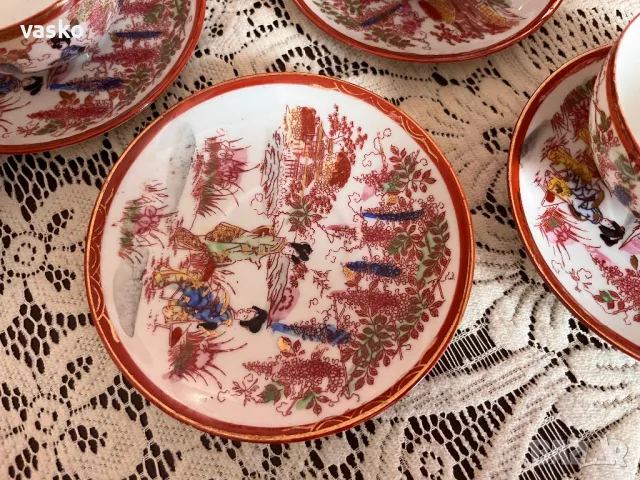 Костен порцелан-стар, снимка 3 - Сервизи - 49342392