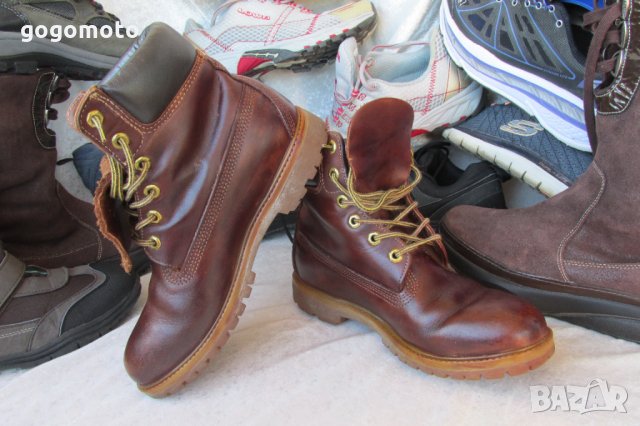 made in USA, TIMBERLAND® ORIGINAL, ТУРИСТИЧЕСКИ, УНИСЕКС обувки,кубинки 37-38/100% естествена кожа, снимка 8 - Други - 35233375