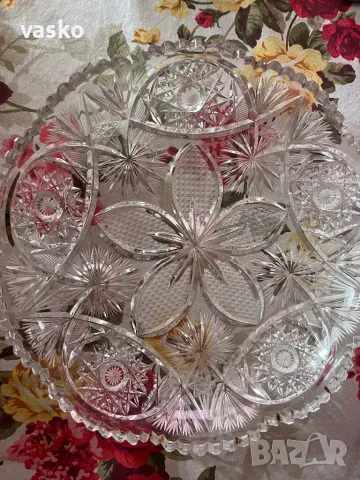 Кристал 28х4 см, снимка 3 - Други - 49342118