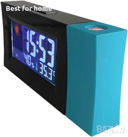 Прожекционен будилник Nicoone, снимка 5 - Друга електроника - 49165250