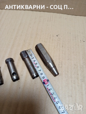 Комплект Стари Кухи Метални Пробойни Зъмби Зумба Кожарски Инструменти. , снимка 5 - Антикварни и старинни предмети - 52697259