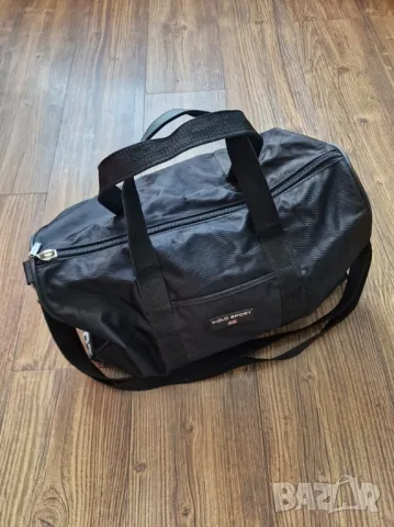 Страхотен спортен сак POLO SPORT,среден размер, без забележки, размери 18см х 43см х 48см ,, снимка 3 - Сакове - 47443525