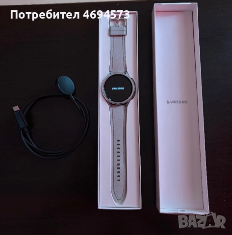 Продавам Samsung Galaxy Watch 6 Classic 47 mm. КАТО НОВ!, снимка 8 - Смарт гривни - 52987991