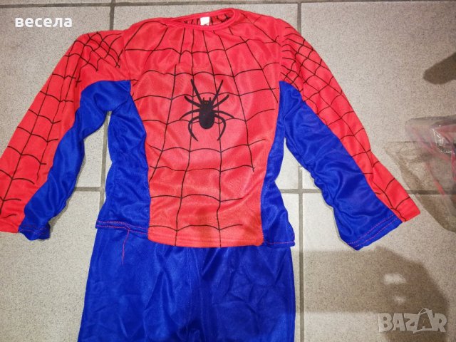 детски костюм на спайдермен, карнавален костюм  еластична материя , снимка 2 - Детски комплекти - 22851866