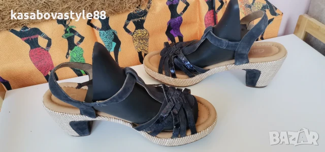 Сандали Gabor 40.5н.Естесвена кожа , снимка 10 - Сандали - 51093612