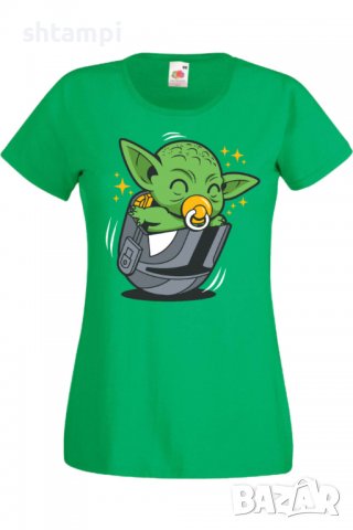 Дамска тениска Star Wars baby yoda 3,Филм,Игра,superhero,Изненада,Подарък,Повод,, снимка 8 - Тениски - 37728695