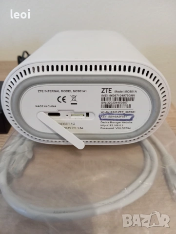 ZTE 5G рутер за SIM карти на Yettel, снимка 6 - Рутери - 53456564