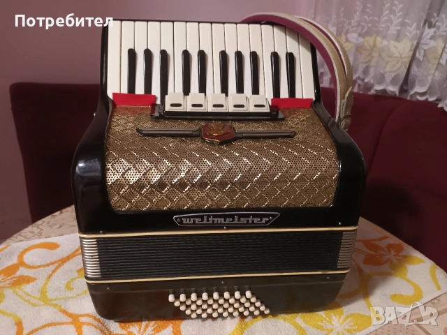 велтмайстер 40 баса, снимка 6 - Акордеони - 53461299