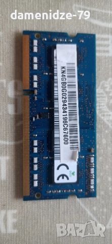 Продавам памет за лаптор Hynix 4GB, снимка 2 - RAM памет - 52592516