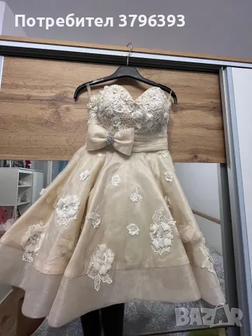 Абитуриентска рокля + обувки и чанта