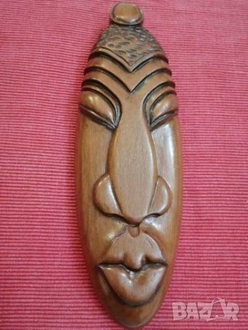 Дървена маска - Куба. , снимка 9 - Статуетки - 28062832