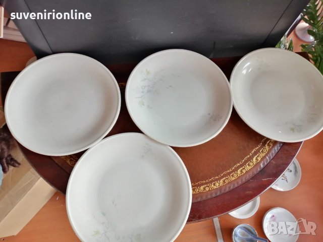Стари чинии немски порцелан , снимка 4 - Чинии - 36961456