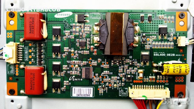 GRUNDIG 40 VLE 830 BL със счупена матрица ,DPS-214CP ,VSF190R-6 V-0 ,SSL400_0E2B REV0.1 ,VNR192-01, снимка 11 - Части и Платки - 37128747