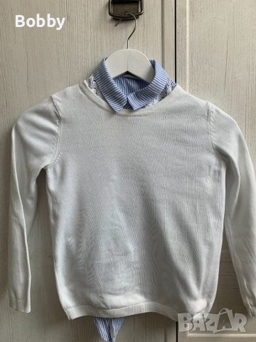 Риза и пуловер LC Waikiki 8-9 години, снимка 3 - Детски пуловери и жилетки - 37967022