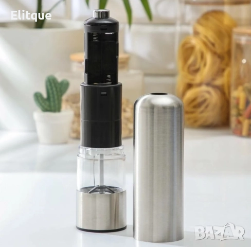 Звукова елекрическа мелачка за подправки, на батерии, снимка 6 - Други - 52903595