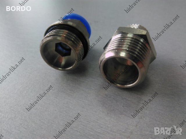 Бързи връзки за шлаух G1/2-Ф10, снимка 3 - Резервни части за машини - 33595776