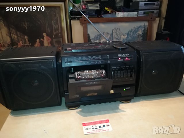 sharp wf-t379z made in japan 1804211157, снимка 5 - Радиокасетофони, транзистори - 32590564