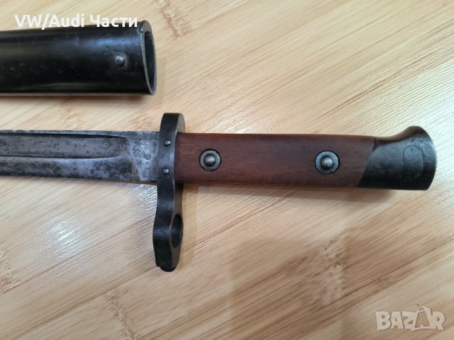 Щик нож Манлихер М-95 с мушка, снимка 4 - Антикварни и старинни предмети - 43224512