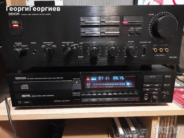 DENON PMA 700V DENON DCD-1700.