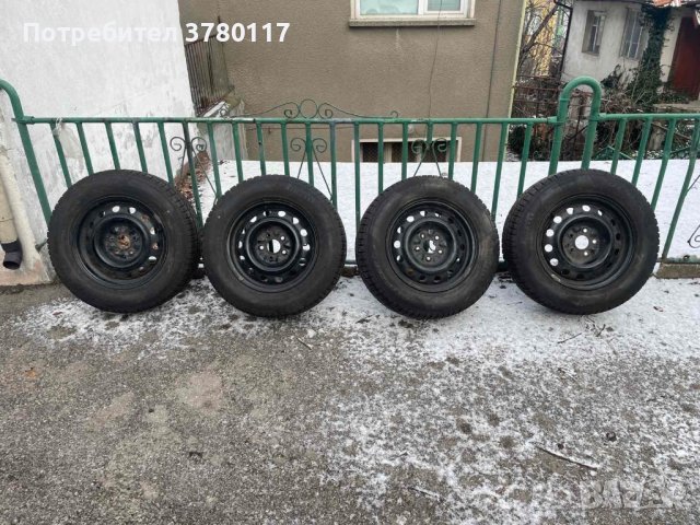 ГУМИ С ЖЕЛЕЗНИ ДЖАНТИ - FIRELLI, HONDA CRV II, 215-65-R16, M+S, ИТАЛИЯ, снимка 5 - Гуми и джанти - 43757709