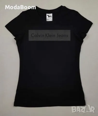 Calvin Klein черни дамски тениски , снимка 5 - Тениски - 48795397