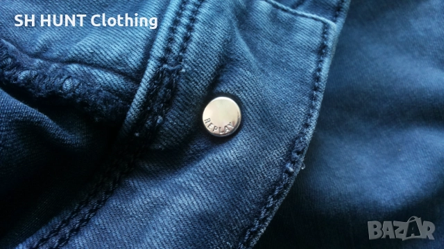 REPLAY Jeans Размер 29/32 - S/M еластични дънки 20-62, снимка 13 - Дънки - 52826163