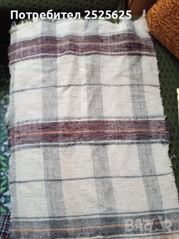 Домашно тъкано каре, снимка 2 - Декорация за дома - 43573666