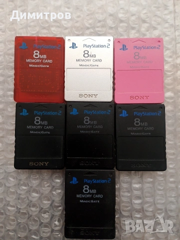 Оригинални мемори карти за Playstation 1/Playstation 2 , снимка 4 - Игри за PlayStation - 49518231